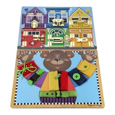 Melissa & Doug Latches and Basic Skills Boards - Pack of 2